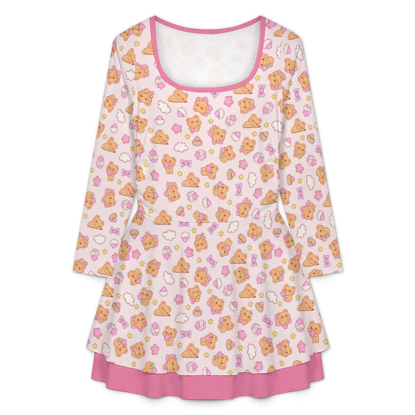 Bearly Adorable Ruffle Play Dress