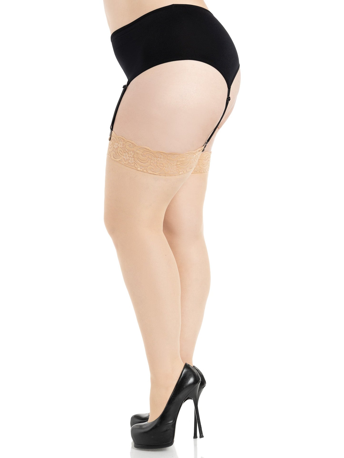 Alix Sheer Thigh High Stockings