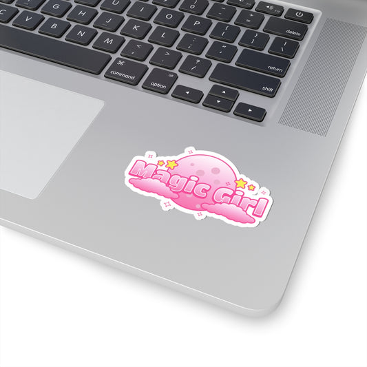 Magic Girl Moon Kiss-Cut Sticker - Puppy's Aesthetics
