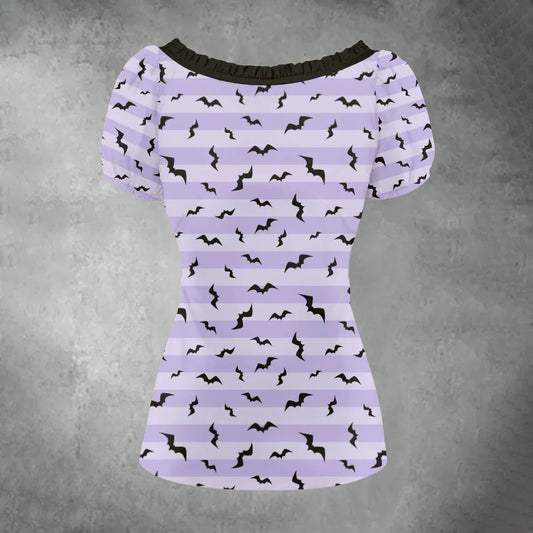 Spooky Sweet Bow Top - Puppy's Aesthetics