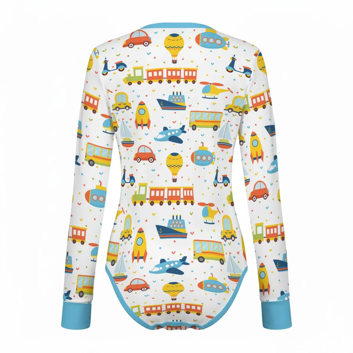 Playful Transport Long Sleeve CuddleSuit - Puppy's Aesthetics