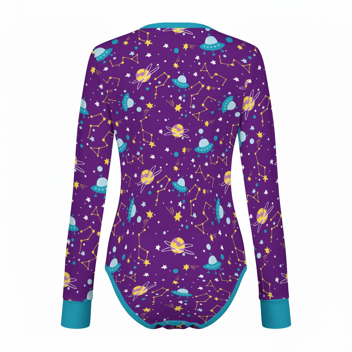 Little Planets Long Sleeve CuddleSuit