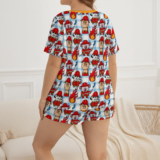 Little Rescue Pup Cozy Pajama Set