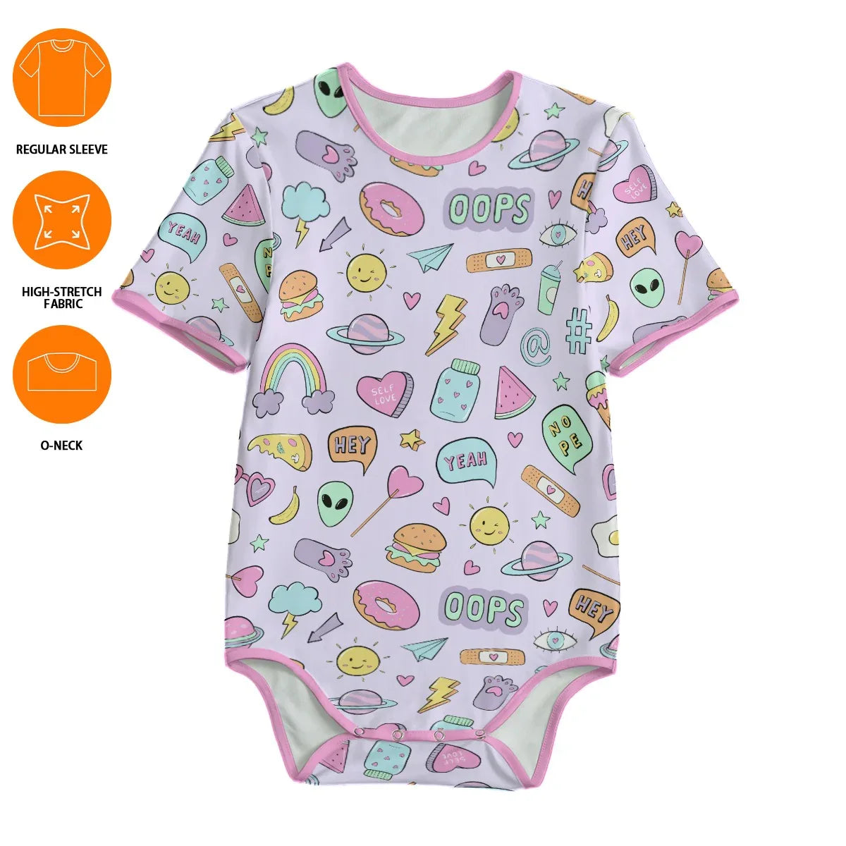 Y2K Galaxy Baby Adult Unisex CuddleSuit - Puppy's Aesthetics