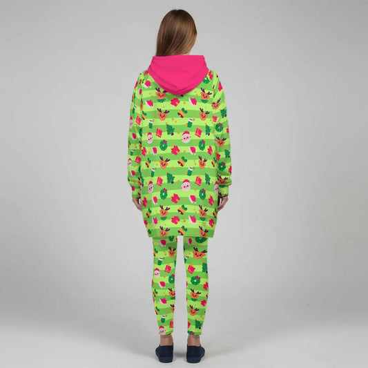 Holly Jammies Stretch Hoodie Set - Puppy's Aesthetics
