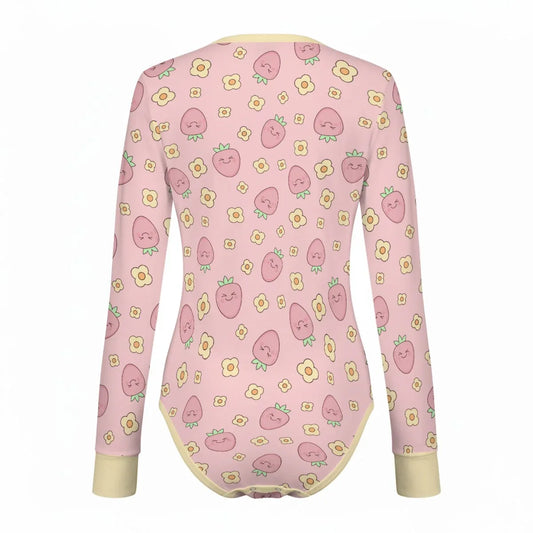 Cute Carrots Long Sleeve CuddleSuit - Puppy's Aesthetics