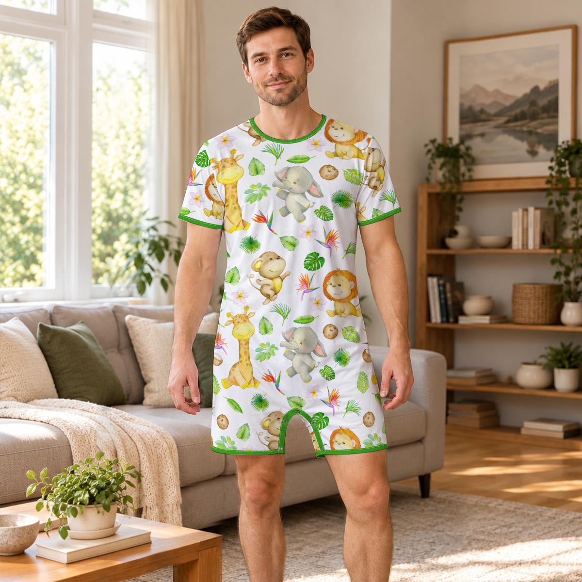 Safari Play Snap Romper