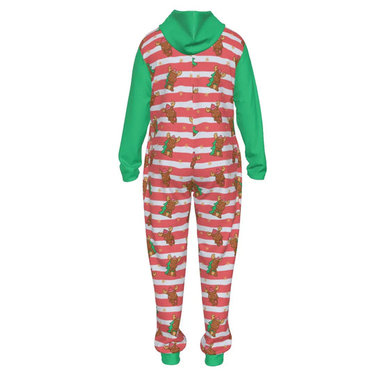 Merry Moose Hooded Pajamas - Puppy's Aesthetics