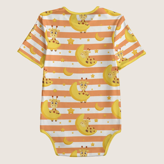 Moonbeam Giraffe Cotton CuddleSuit