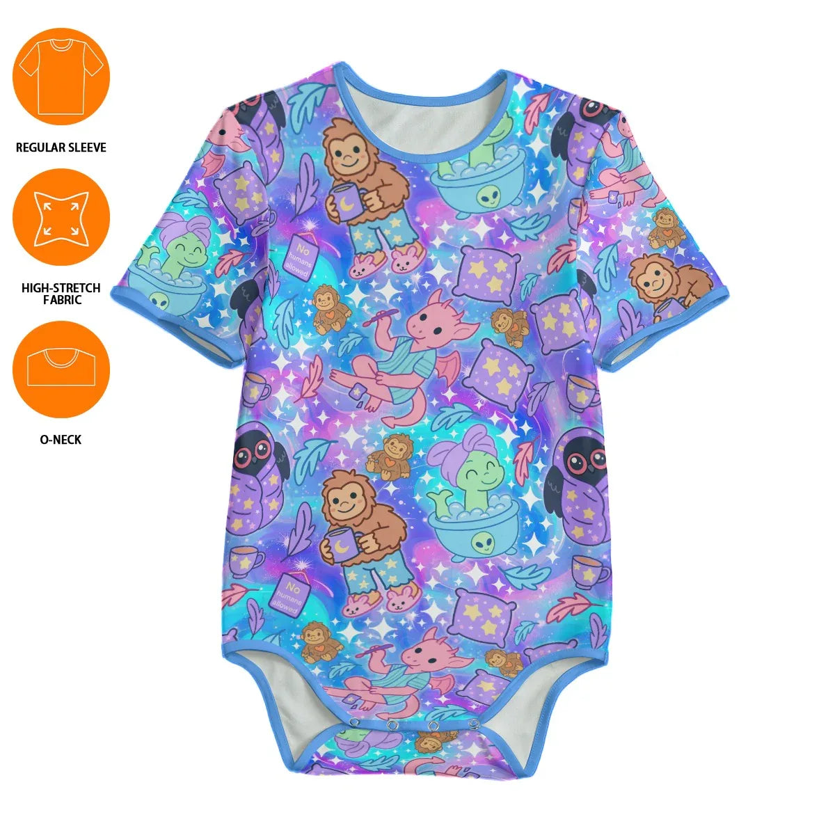 Cryptid Slumber Party Unisex Adult CuddleSuit - Puppy's Aesthetics