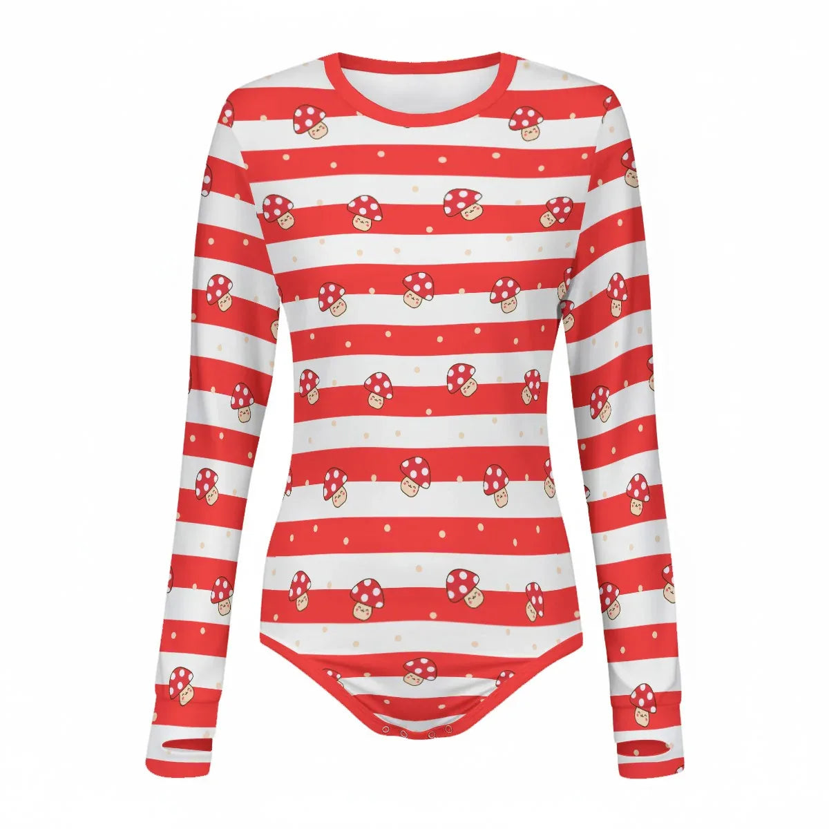 Shroomy Dreams Long Sleeve CuddleSuit - Puppy's Aesthetics