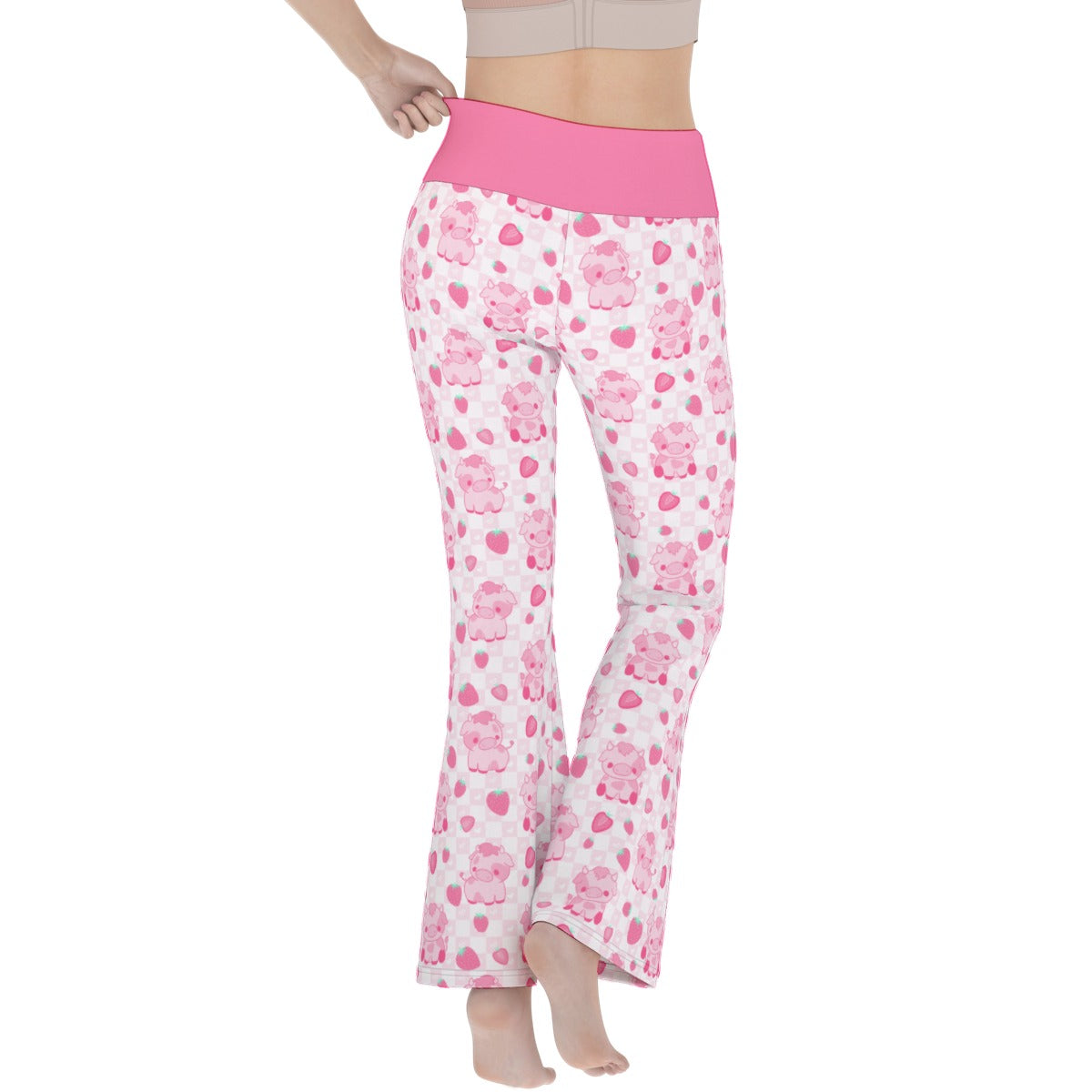Berry Moo Flare Leggings