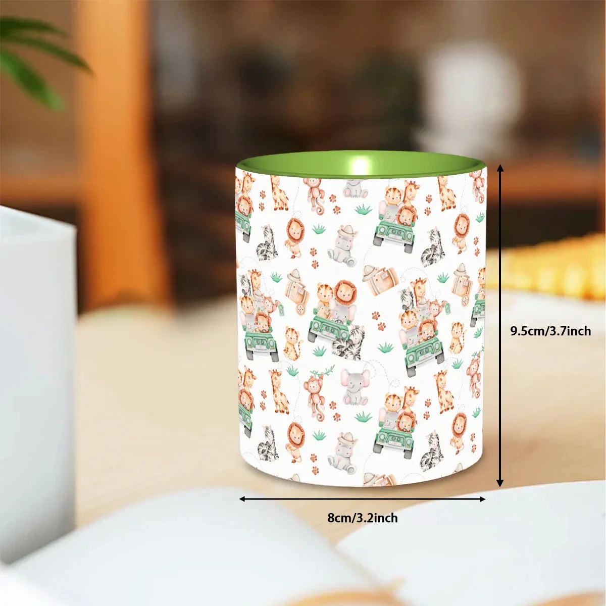 Sweet Safari 11oz Coffee Mug - Puppy's Aesthetics