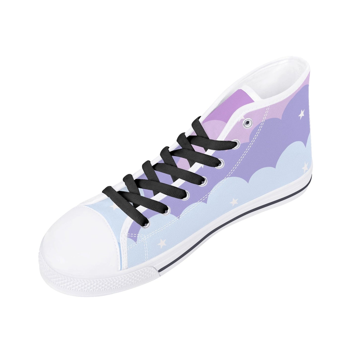 Bite Me Bat Heart Unisex High Tops