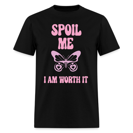 Spoil Me Unisex Play Tee - black