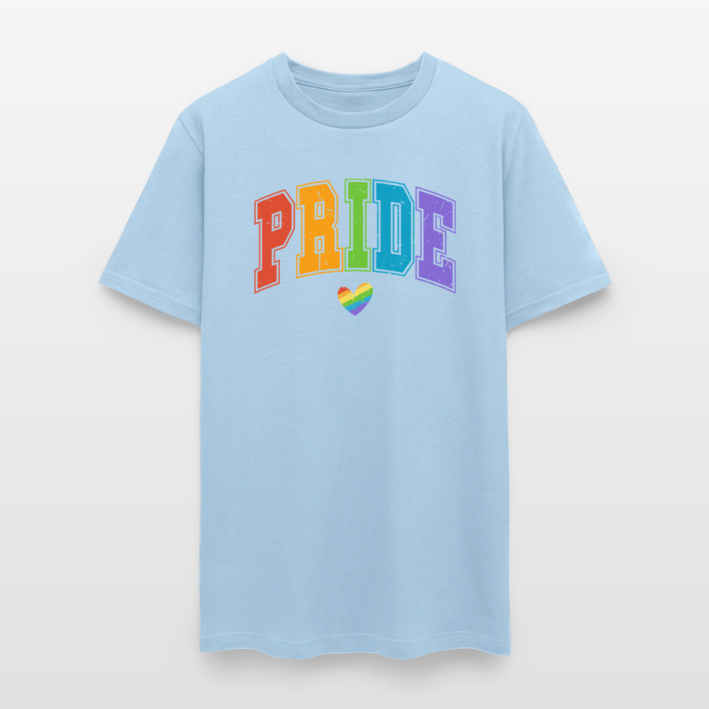 Pride Varsity Unisex Play Tee (Colors) - powder blue