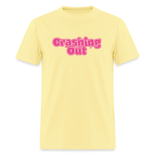 Crashing Out Unisex Play Tee - cornsilk