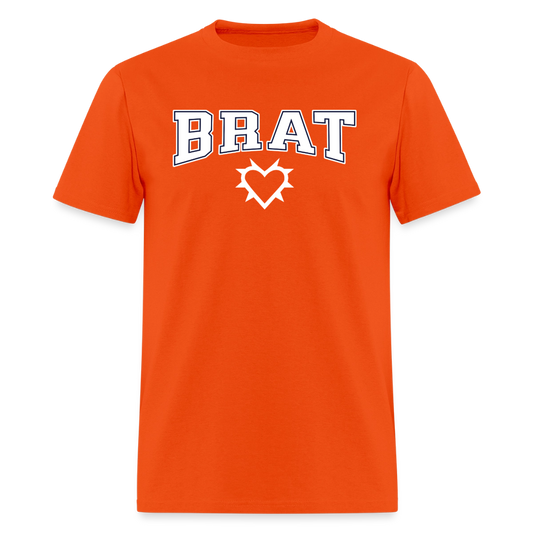 Brat Varsity Unisex Play Tee (Colors) - orange