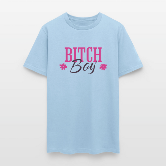 Bitch Boy Unisex Play Tee - powder blue