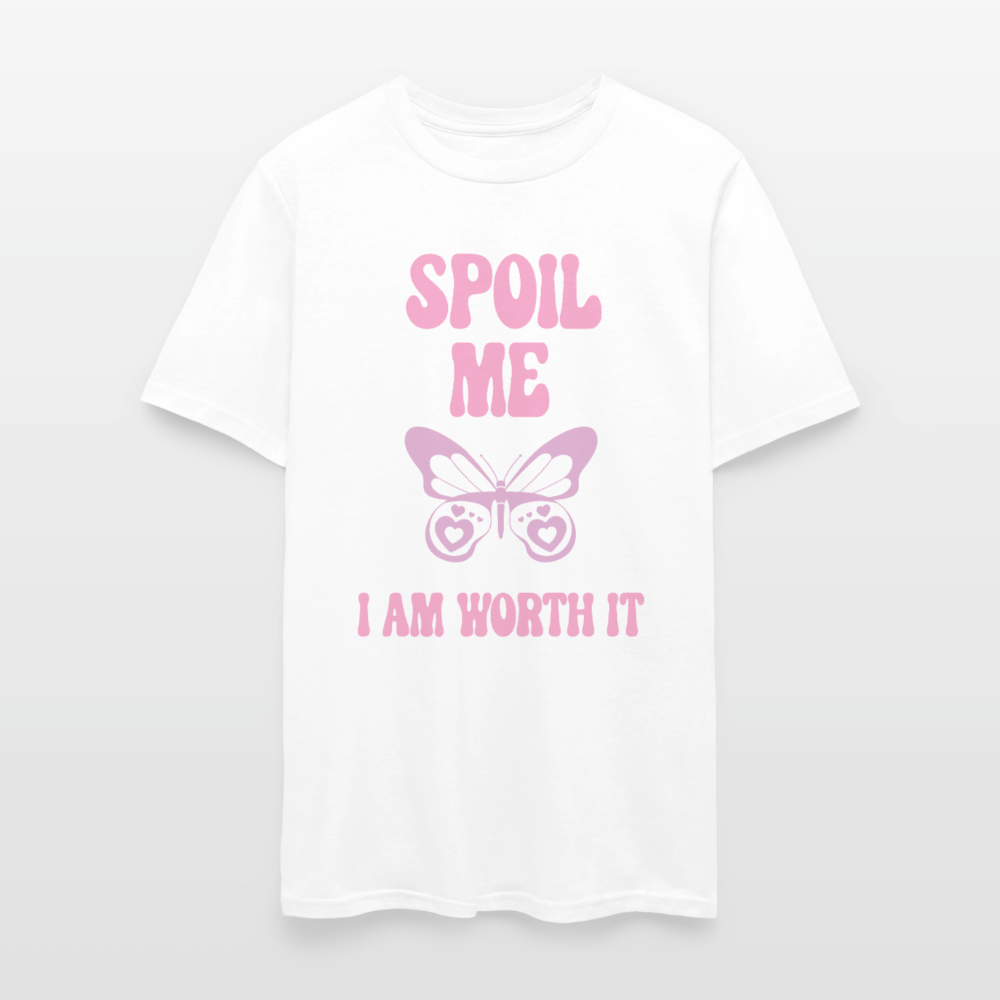 Spoil Me Unisex Play Tee - white