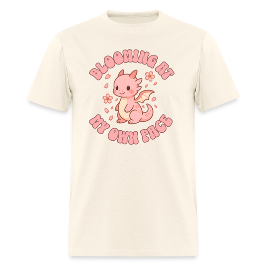 Blooming Dragon Unisex Play Tee (Colors) - sweet cream heather