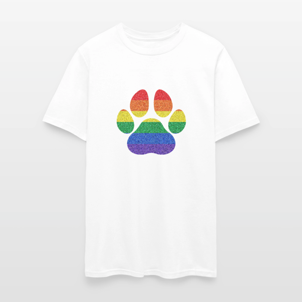 Paw Pride Unisex Play Tee - white