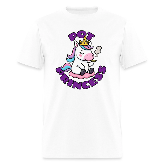 Pot Princess Unisex Play Tee (Colors) - white