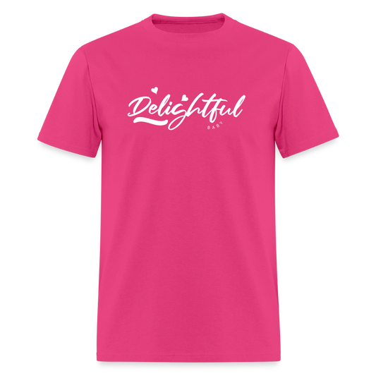 Delightful Baby Unisex Play Tee - fuchsia