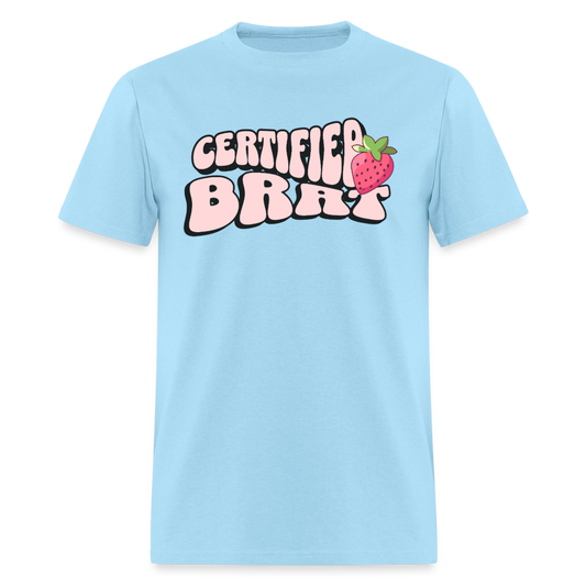 Certified Brat Unisex Play Tee (Colors) - powder blue