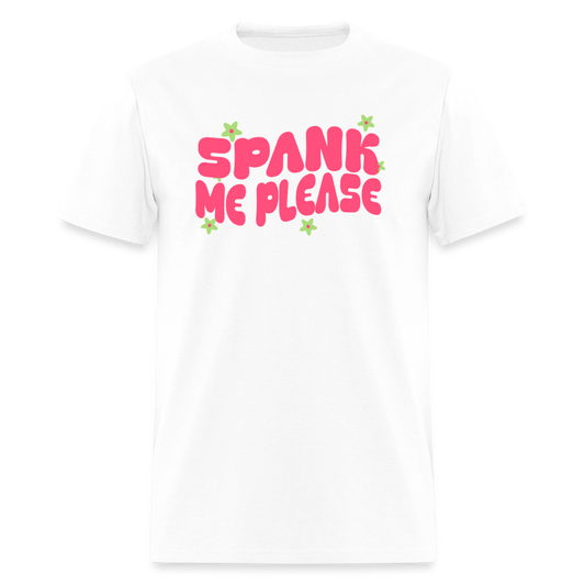 Spank Me Unisex Play Tee (Colors) - white