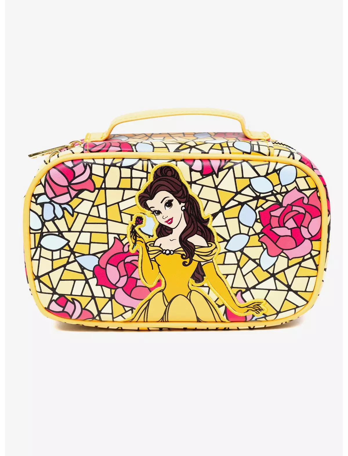 Belle Vegan Leather Travel Cosmetic Bag