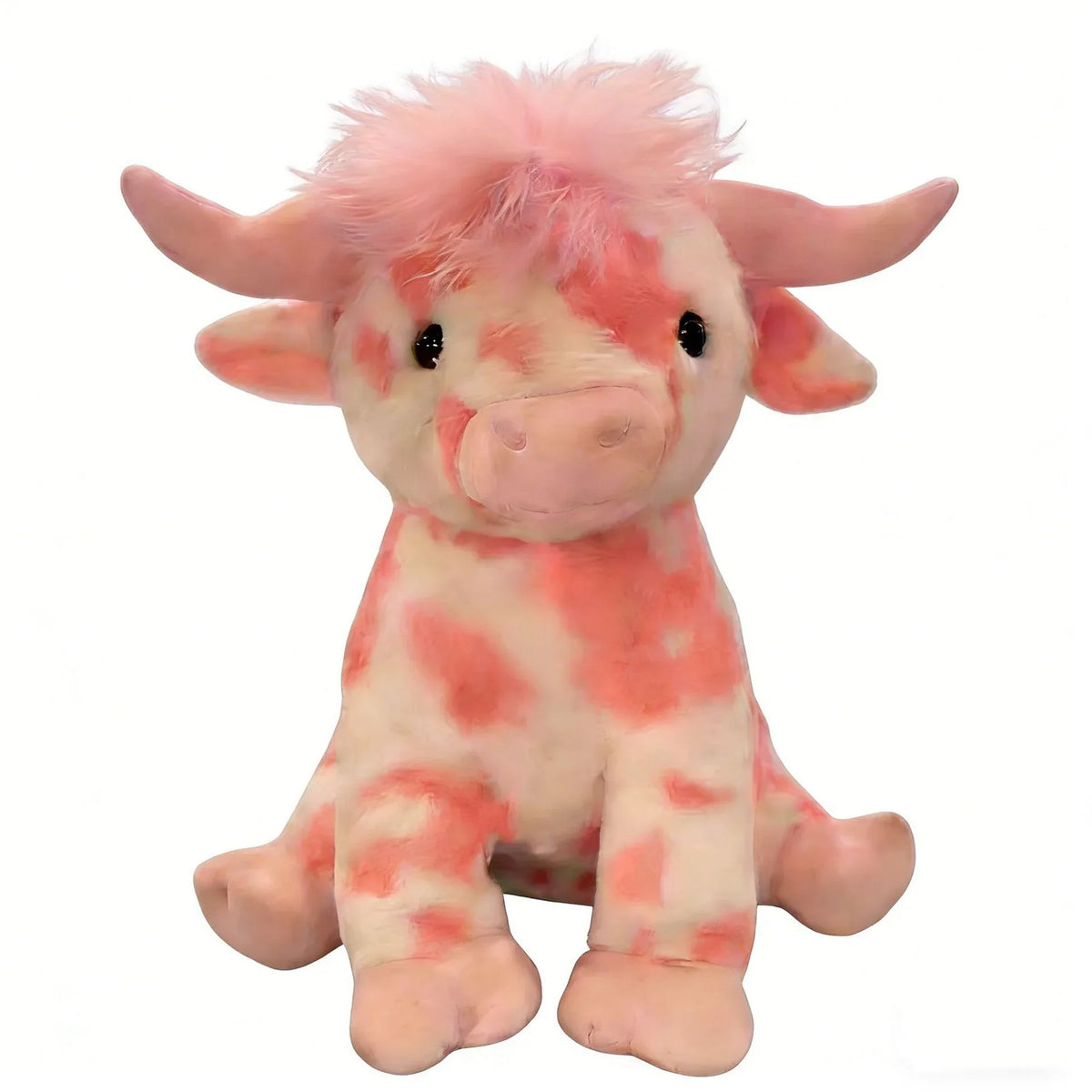 Valentine Sweetheart Pink Cow Plush - Puppy's Aesthetics