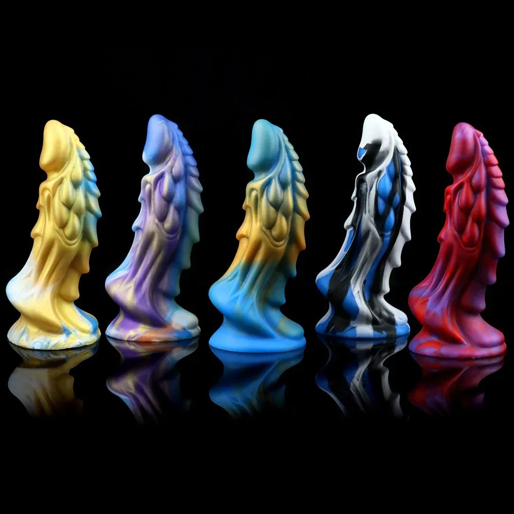Draconic Dreams Monster Dildo – Liquid Silicone Fantasy Toy - Puppy's Aesthetics
