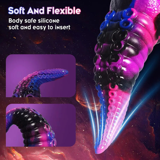 Galaxy Tentacle Fantasy Monster Dildo - Puppy's Aesthetics