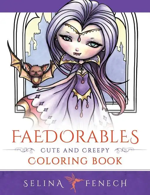Faedorables: Cute & Creepy Coloring Book