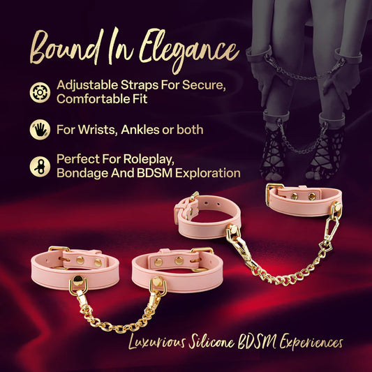 Ardor Pink Wrist & Ankle Restraints