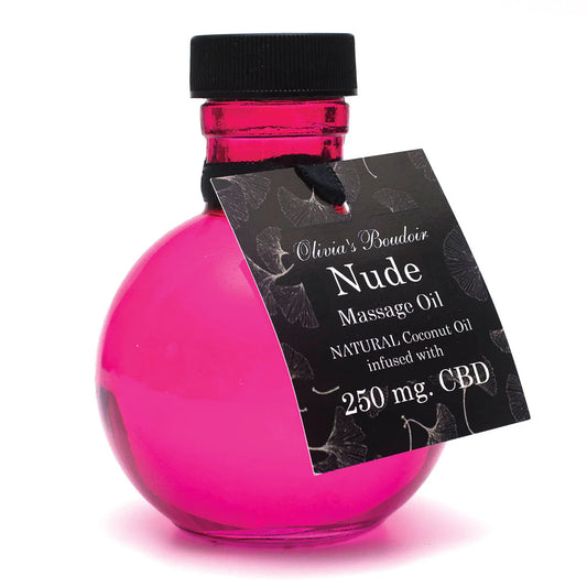 Olivia's Boudoir Unscented CBD Massage Oil