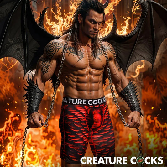Demon Boxer Shorts ā Creature Wear - Puppy's Aesthetics