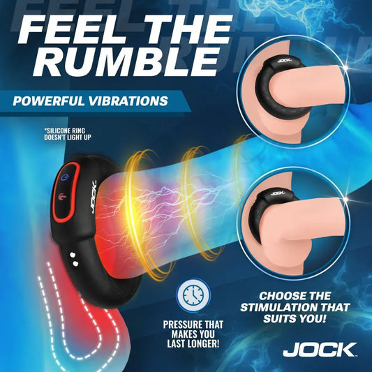 Rumbler Vibrating & Warming C-Ring - Puppy's Aesthetics