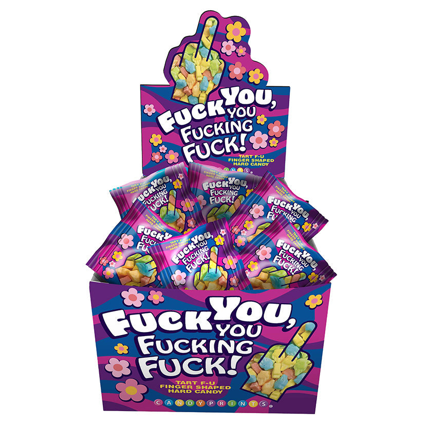 USA Only - Fuck You You Fucking Fuck Display of 100 5pc Bags