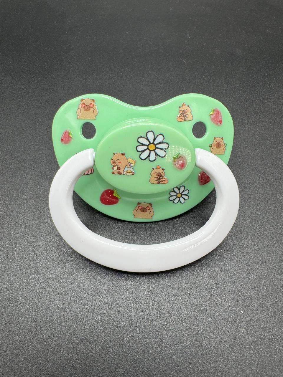 Deco Adult Pacifier - Capybara - Puppy's Aesthetics
