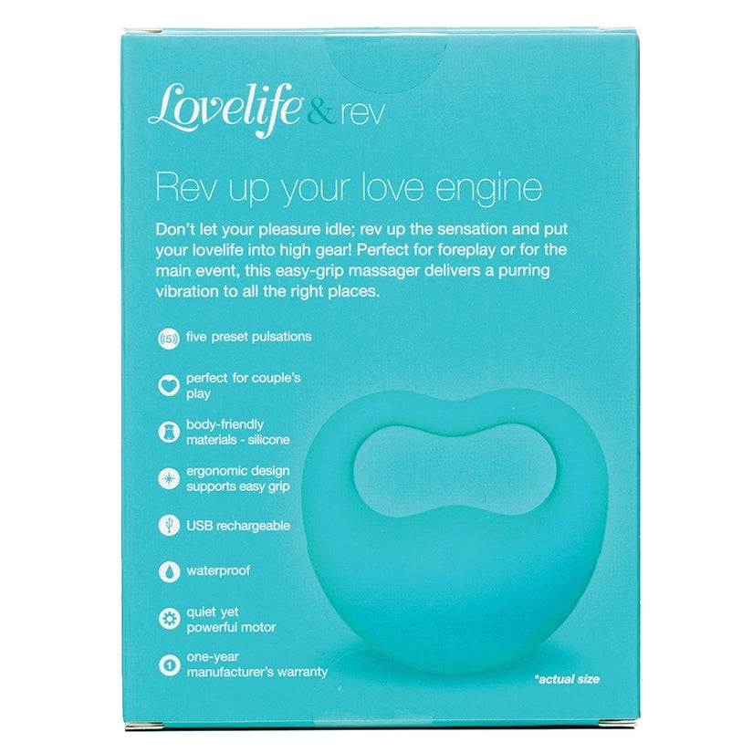 OhMiBod Lovelife Rev Ð Finger vibe-Turquoise