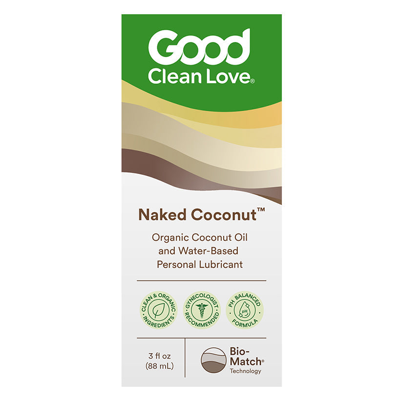 USA Only - Good Clean Love Naked Coconut Lubricant 3oz