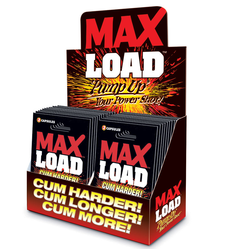 USA Only - MAX Load-2 Pill Pack Display of 24