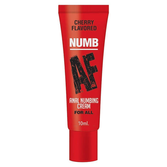 Numb AF Anal Numbing Cream-Cherry 10ml Fishbowl of 65pcs