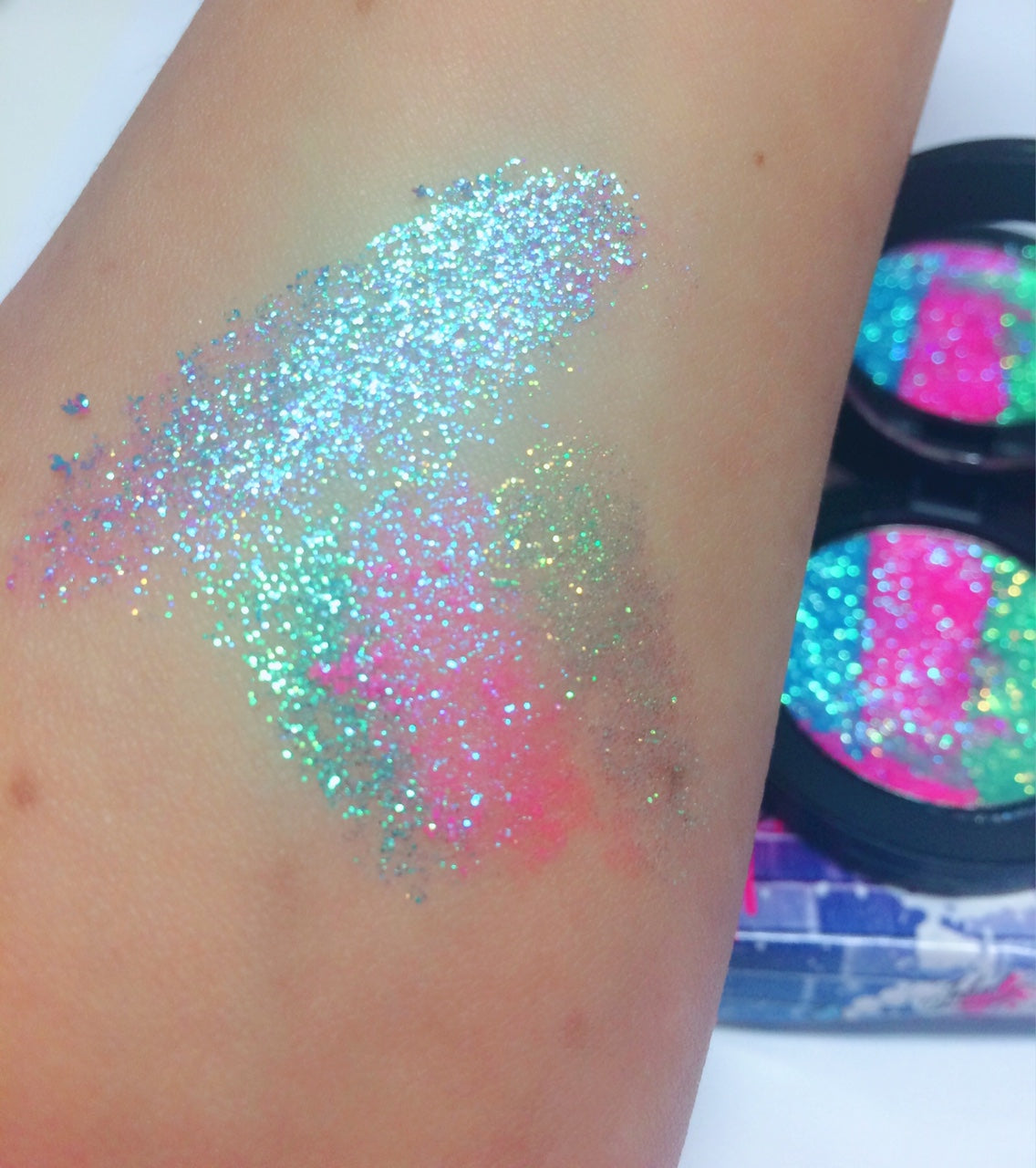 *MERMAID PRINCESS !* Iridescent Glitter Pressed Single!