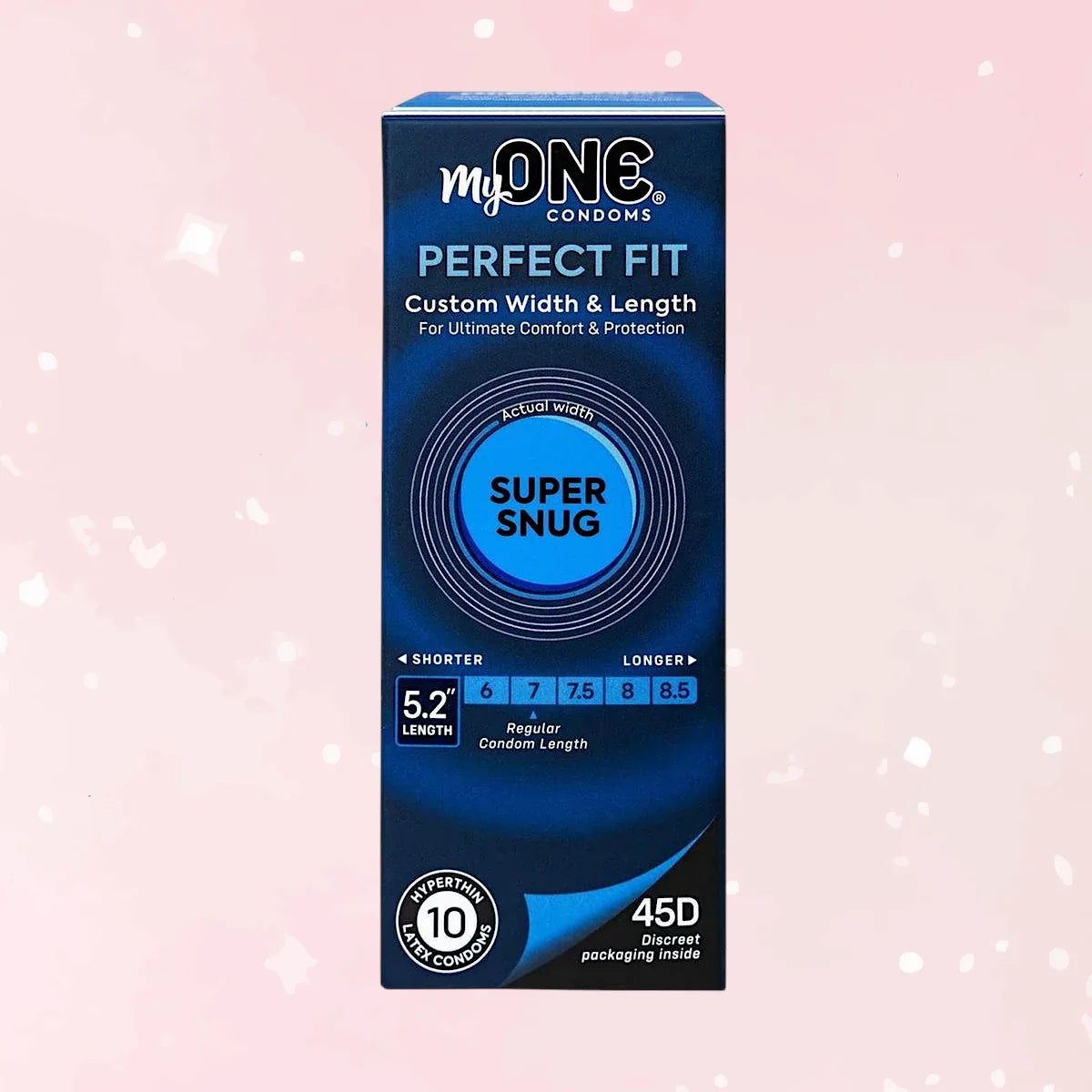 MyONE Super Snug Condoms – 10 Pack - Puppy's Aesthetics