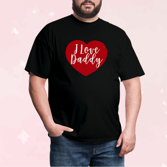 I Love Daddy Unisex Play Tee (Colors)