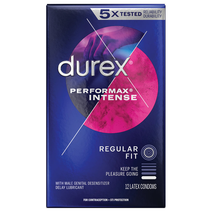 USA Only - Durex Performax Intense Condom (12 Pack)