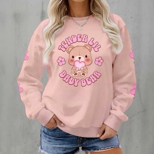 Tender Lil Baby Bear Play Sweater - Puppy's Aesthetics